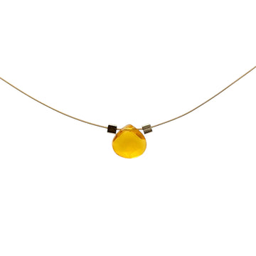 Yellow Topaz Necklace