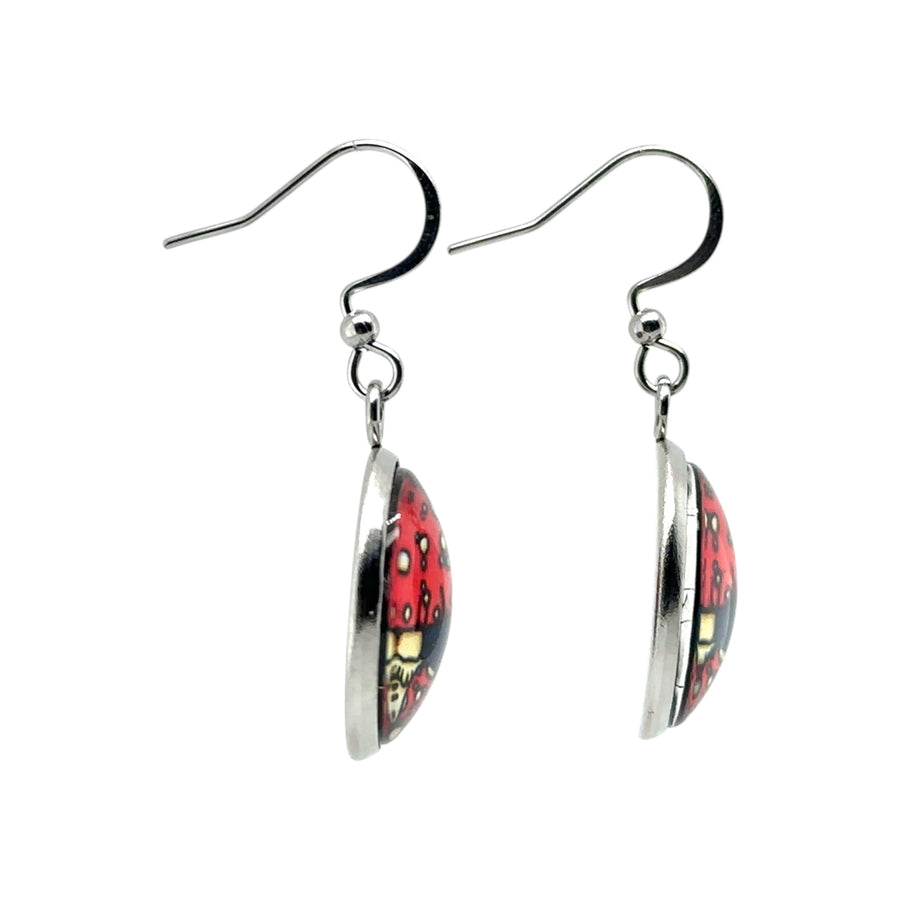 Earrings - Mushrooms