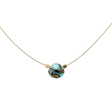 Copper Amazonite Necklace