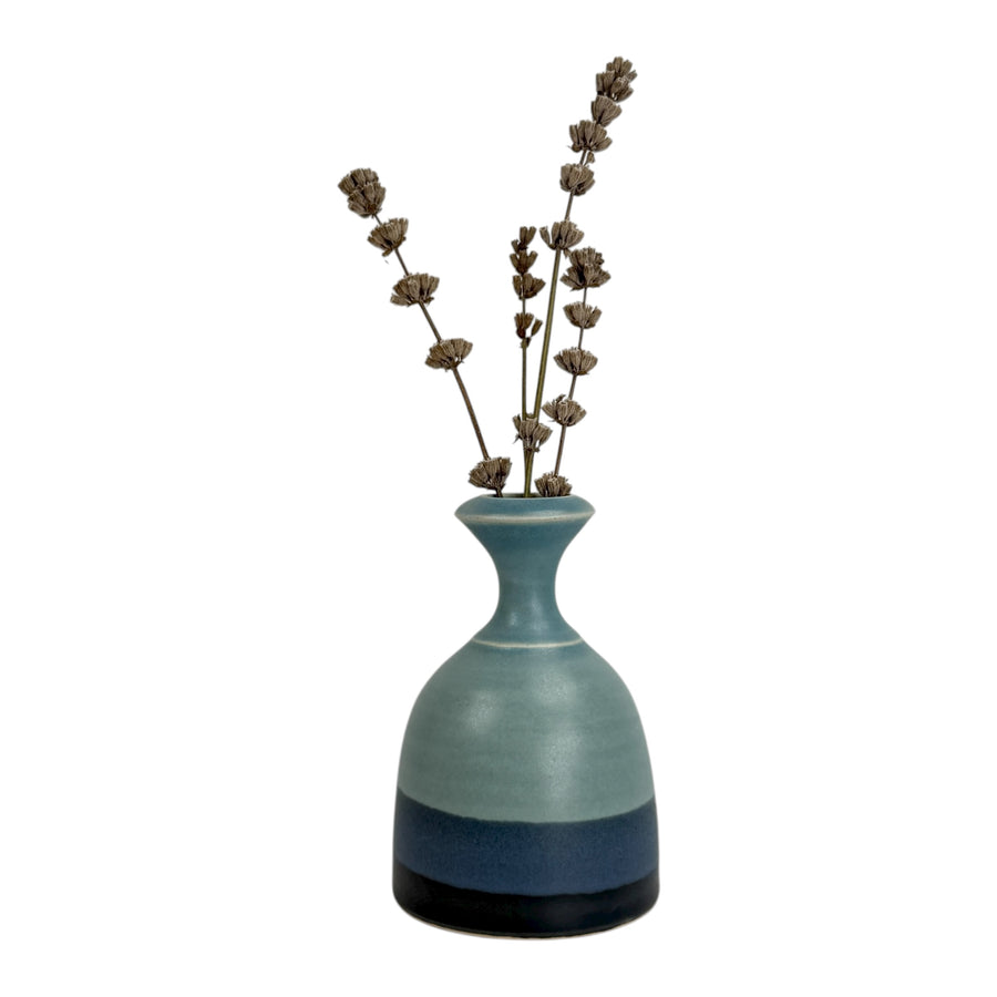Bud Vase - Light Blue/Dark Blue