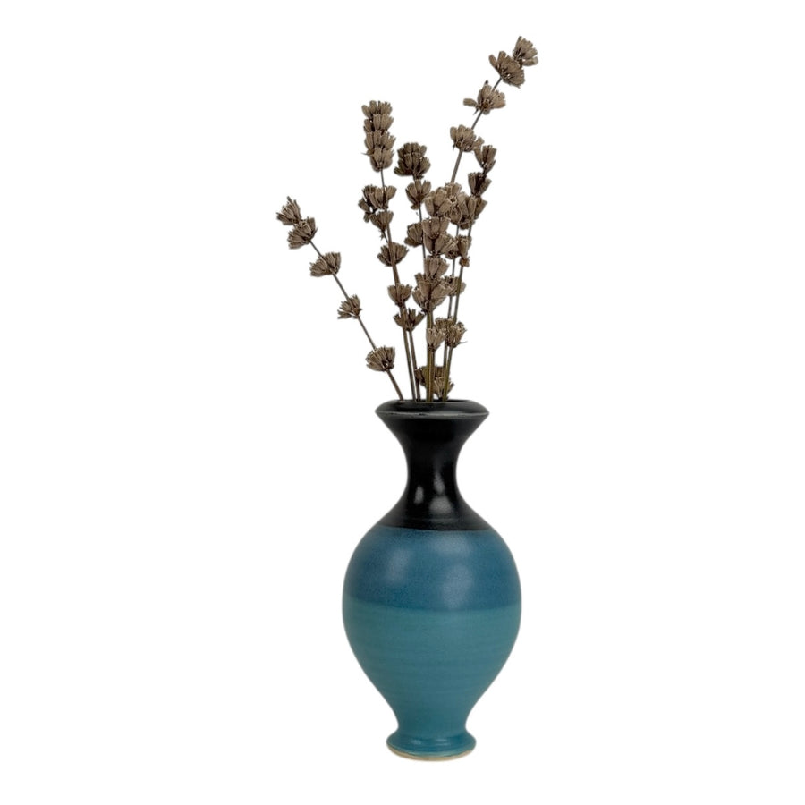 Bud Vase - Dark Blue/Turquoise