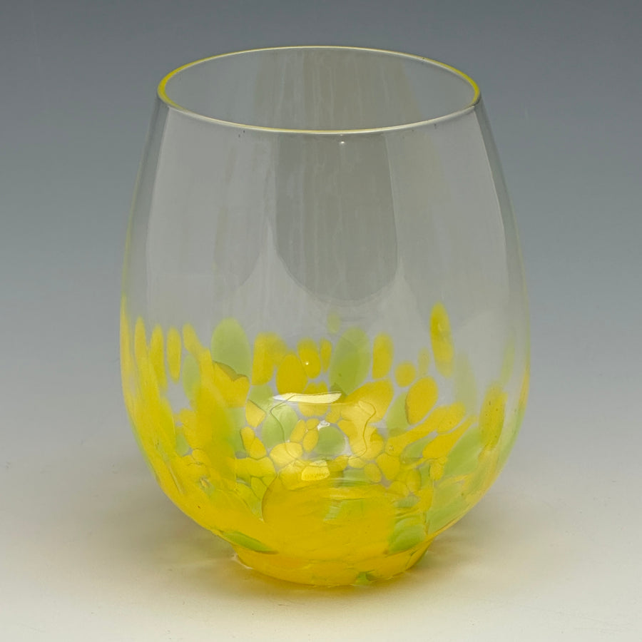 Hand Blown Stemless Glass - Small