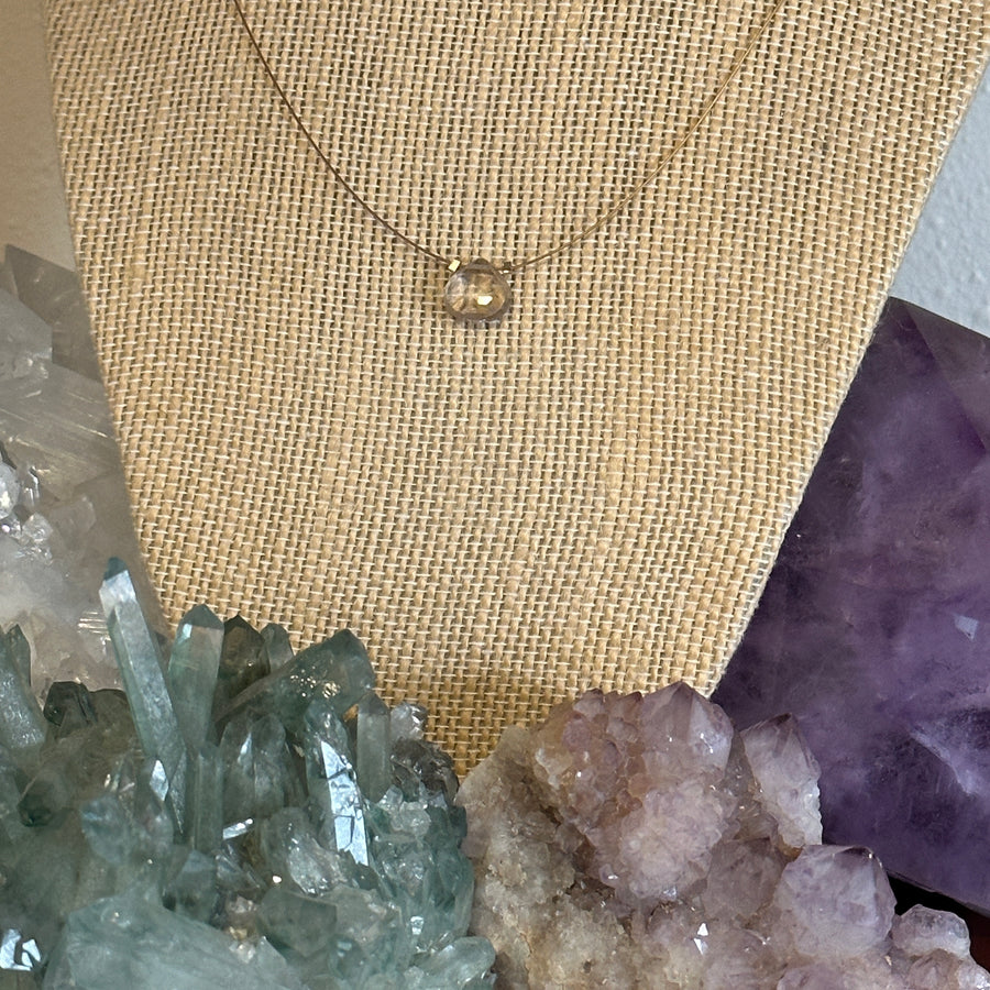 Rutilated Citrine Necklace