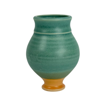 Bud Vase - Green/Yellow