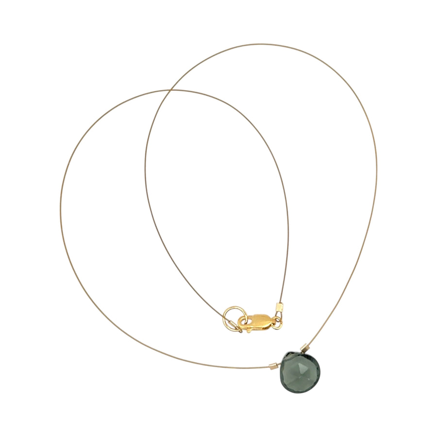Moss Aquamarine Necklace