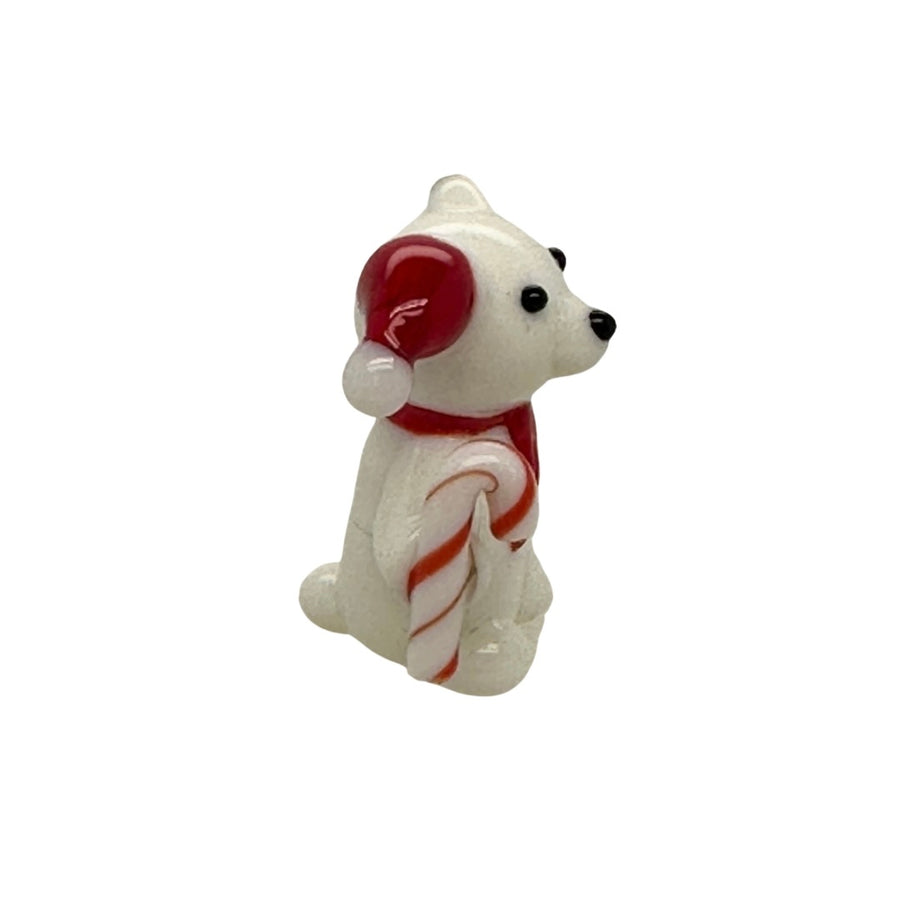 Miniature Christmas Polar Bear