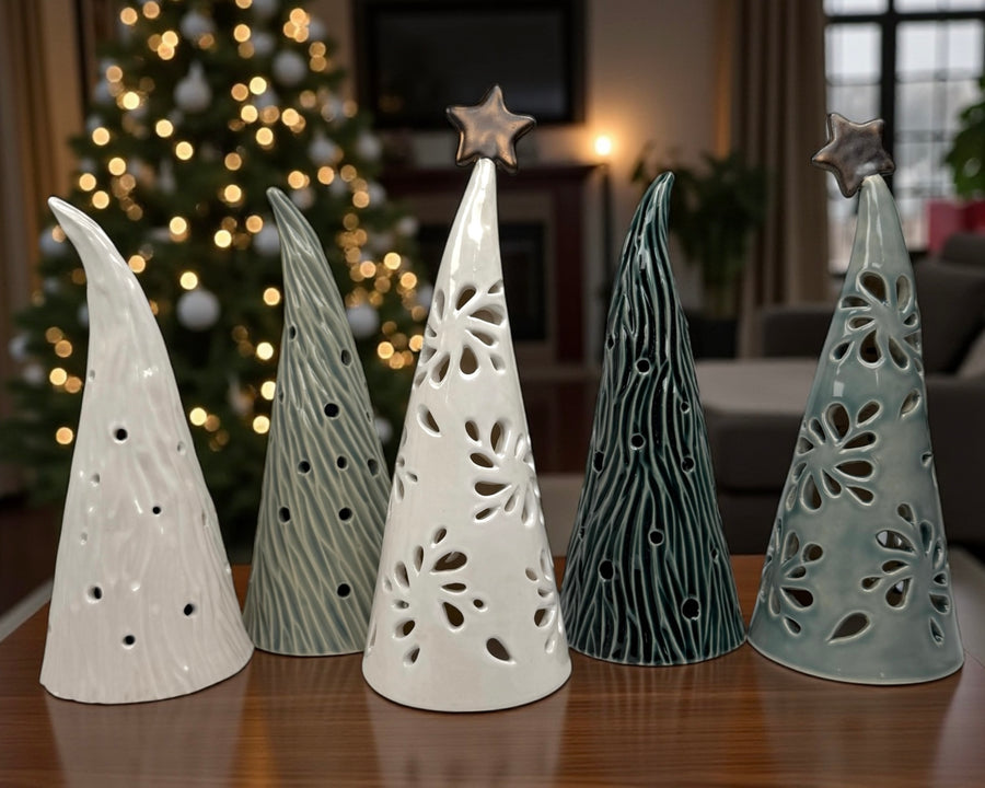 Floral Tree - Light Green