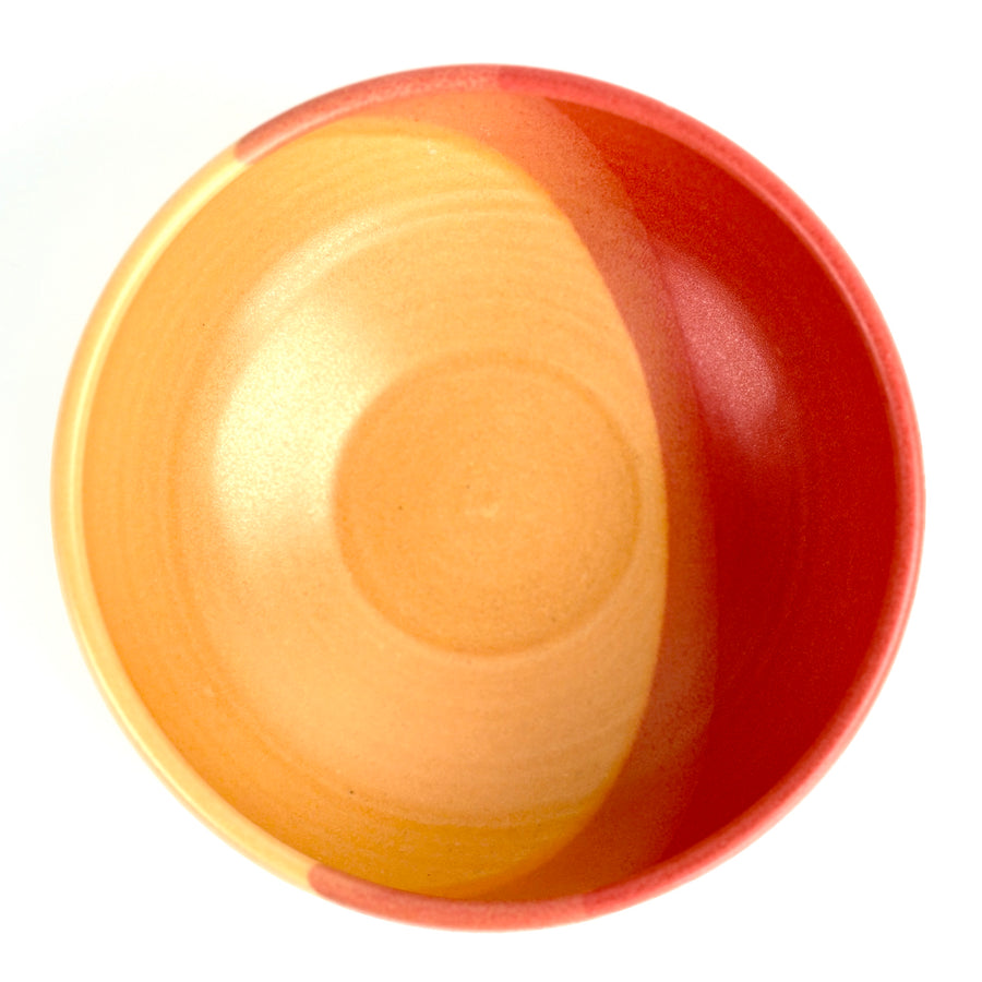 Pasta/Salad Bowl - Yellow/Red