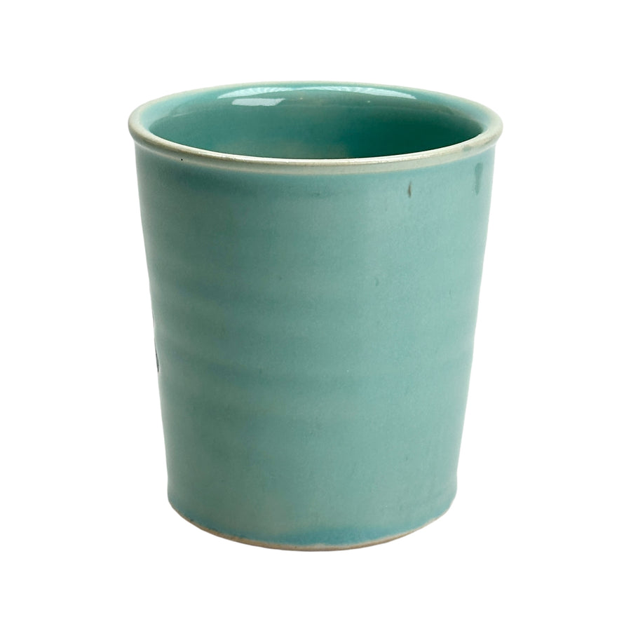 Mug - Blue Lupine on Teal