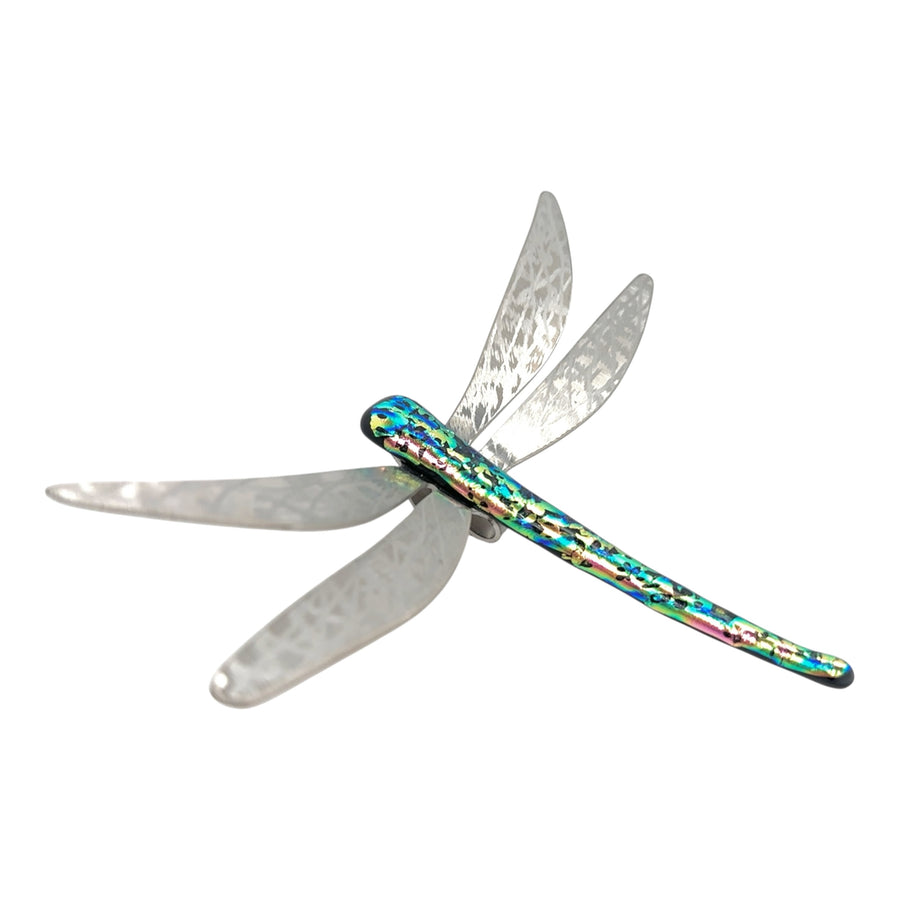 Dichroic Glass Dragonfly