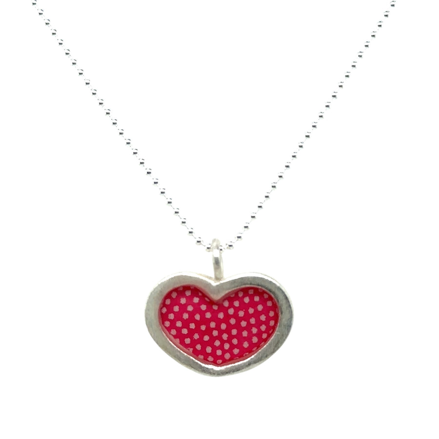 Necklace - Small Deep Heart