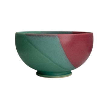 Ice Cream Bowl - Green/Cranberry