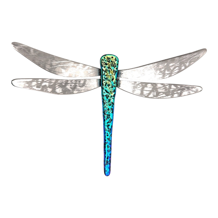 Dichroic Glass Dragonfly