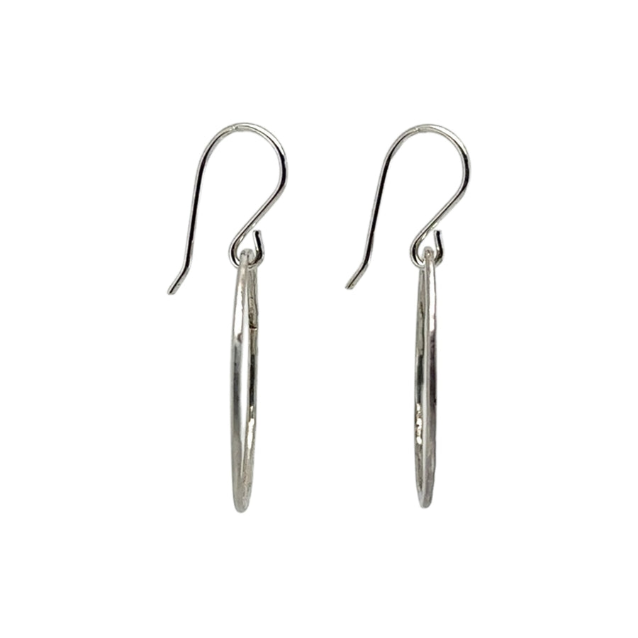 Earrings - Hammered Circles
