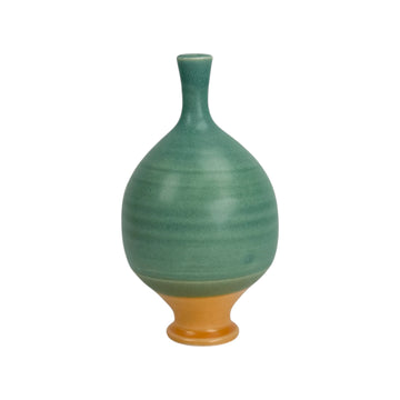 Bud Vase - Green/Yellow