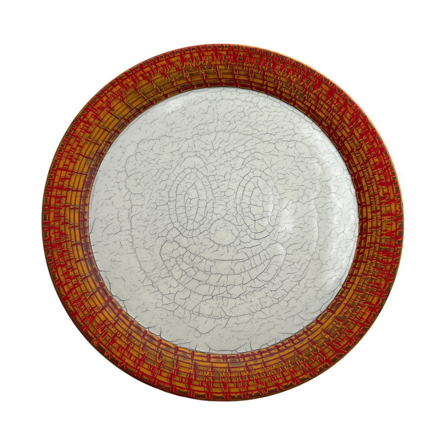 Dinner Plate with Clown Pattern