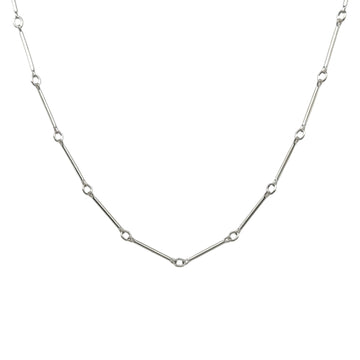Necklace - Silver Bar