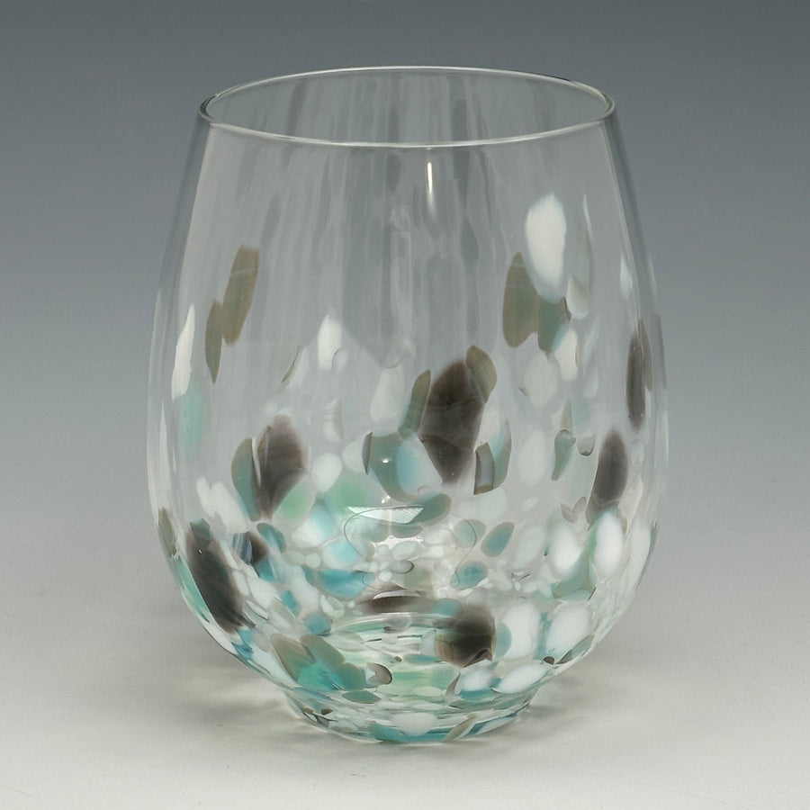 Hand Blown Stemless Glass - Small