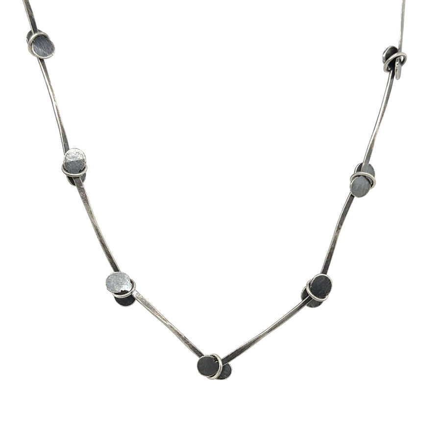 Necklace - Silver Twisp Chain