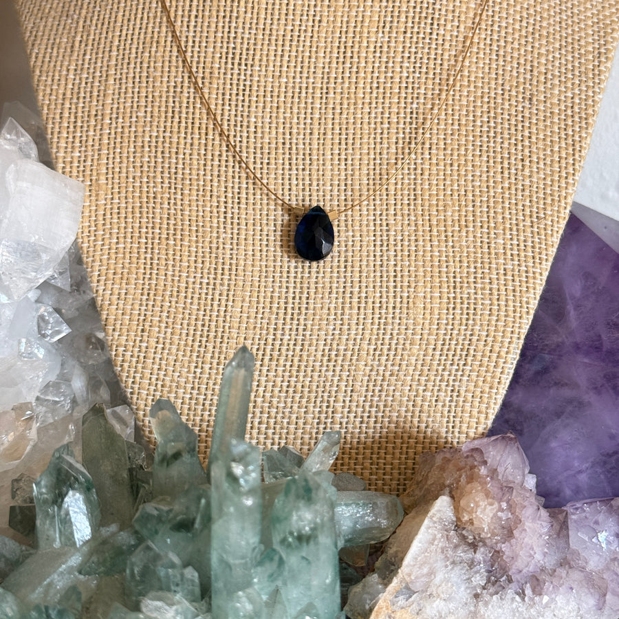 London Blue Topaz Necklace
