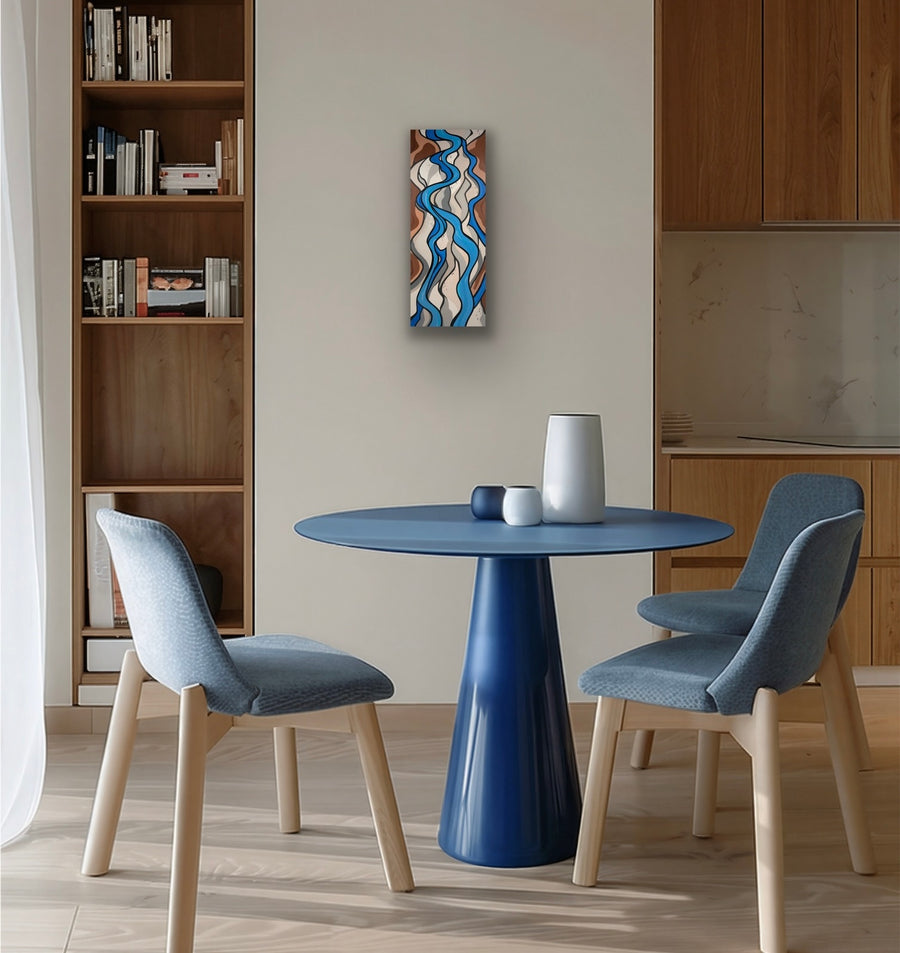 River Abstract #5 - Original Painting