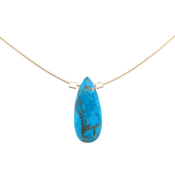 Copper Turquoise Necklace