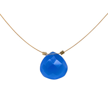 Blue Chalcedony Necklace