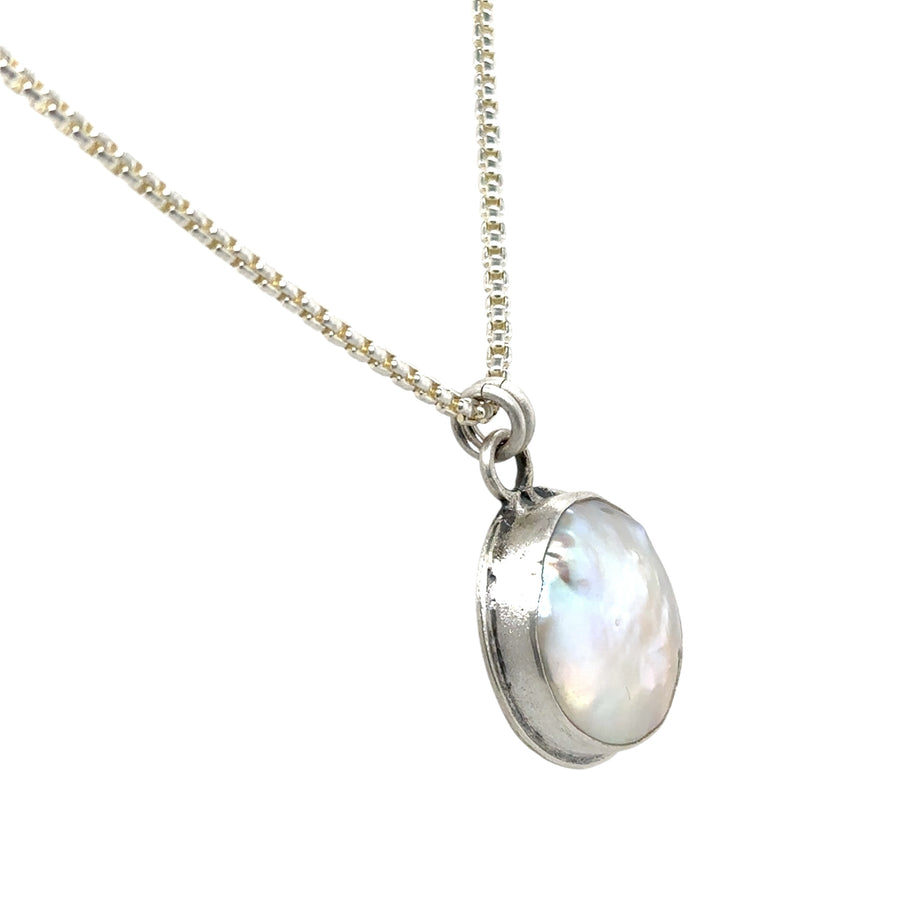 Necklace - Coin Pearl