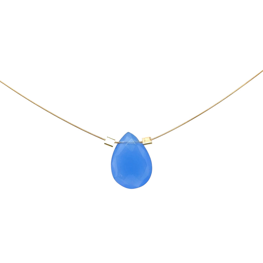 Blue Chalcedony Necklace