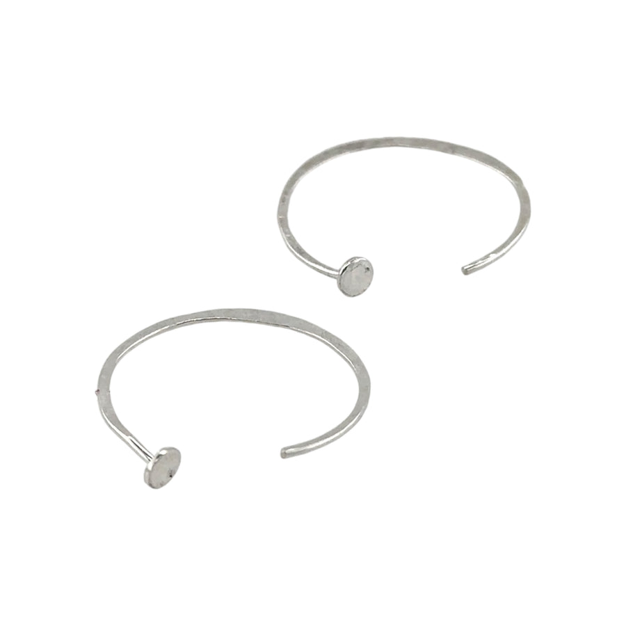 Tiny Star Hoop Earrings