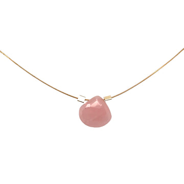 Pink Jade Necklace