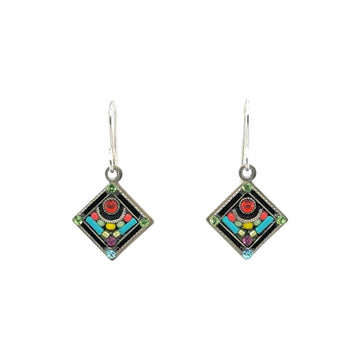 Earrings - Architectural Diamond