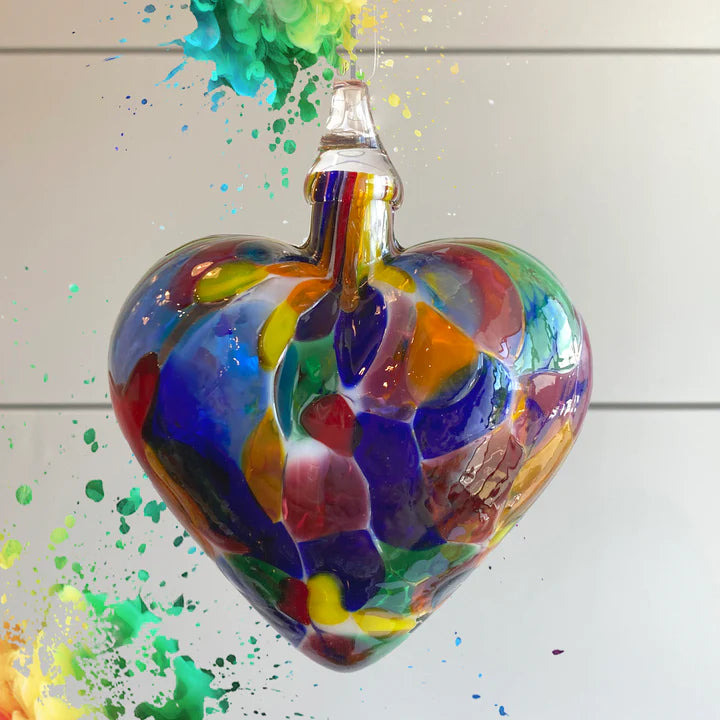 Fiesta Heart Ornament