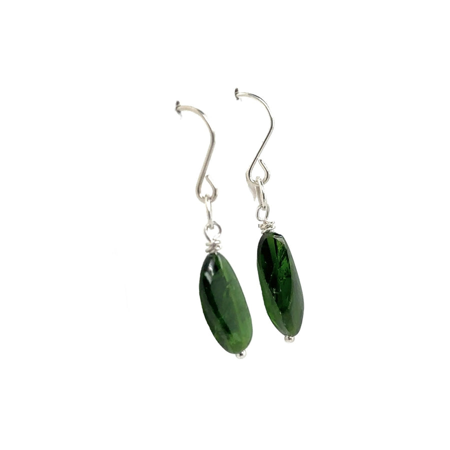 Earrings - Chrome Diopside - Tiny