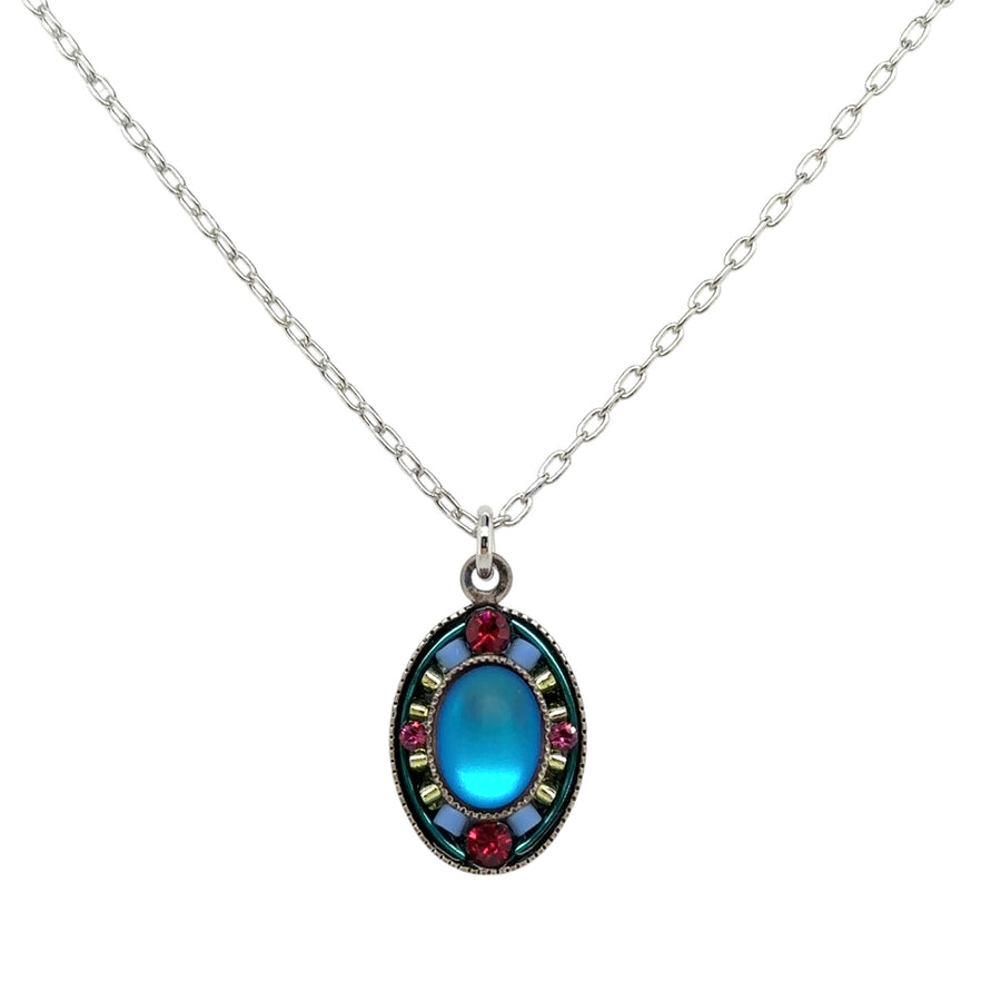 Necklace - Moonlight Single Oval