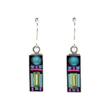 Earrings - Moonlight Rectangle