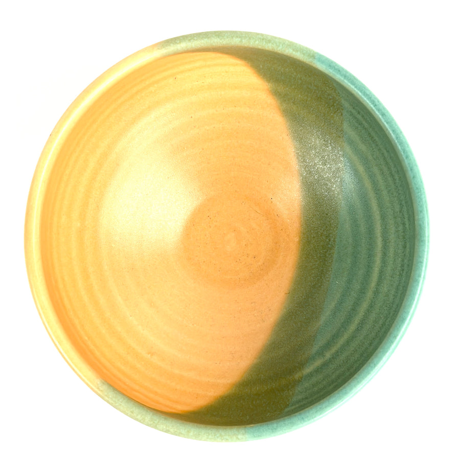 Ice Cream Bowl - Yellow/Green