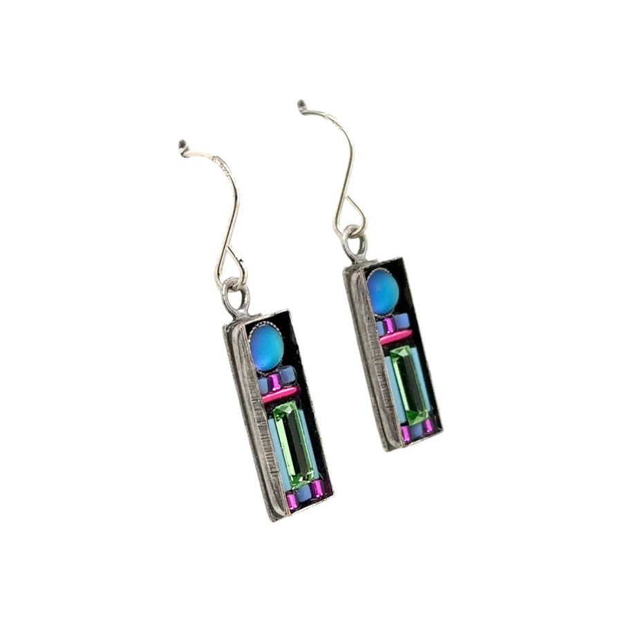 Earrings - Moonlight Rectangle