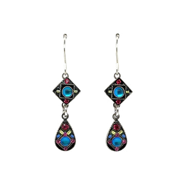 Earrings - Moonlight Diamond Shape - Small