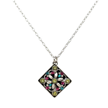 Necklace - Diamond Shaped Filigree