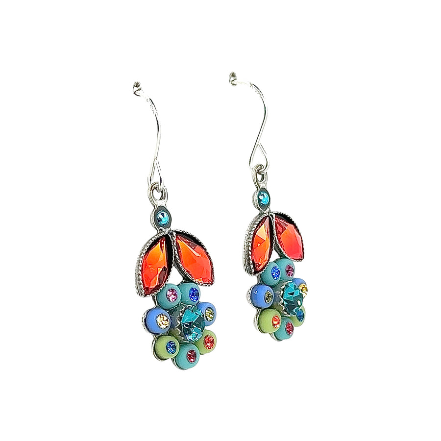 Earrings - Botanical Flower