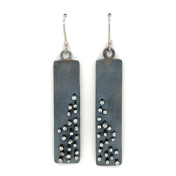 Earrings - Patinated Cluster Dots