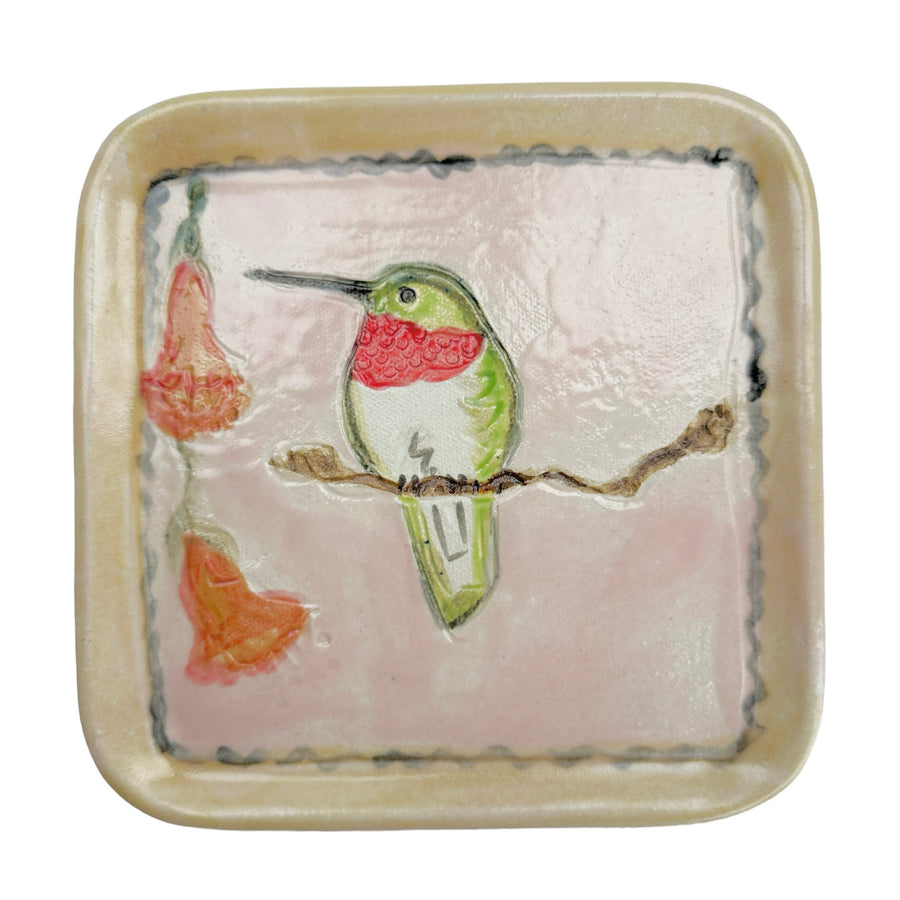Hummingbird Plate - Small