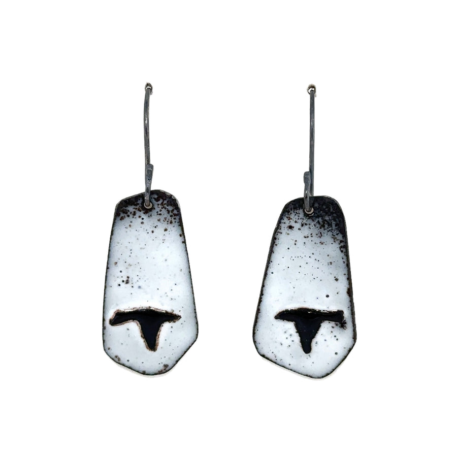 Lunar Blackbird Earrings