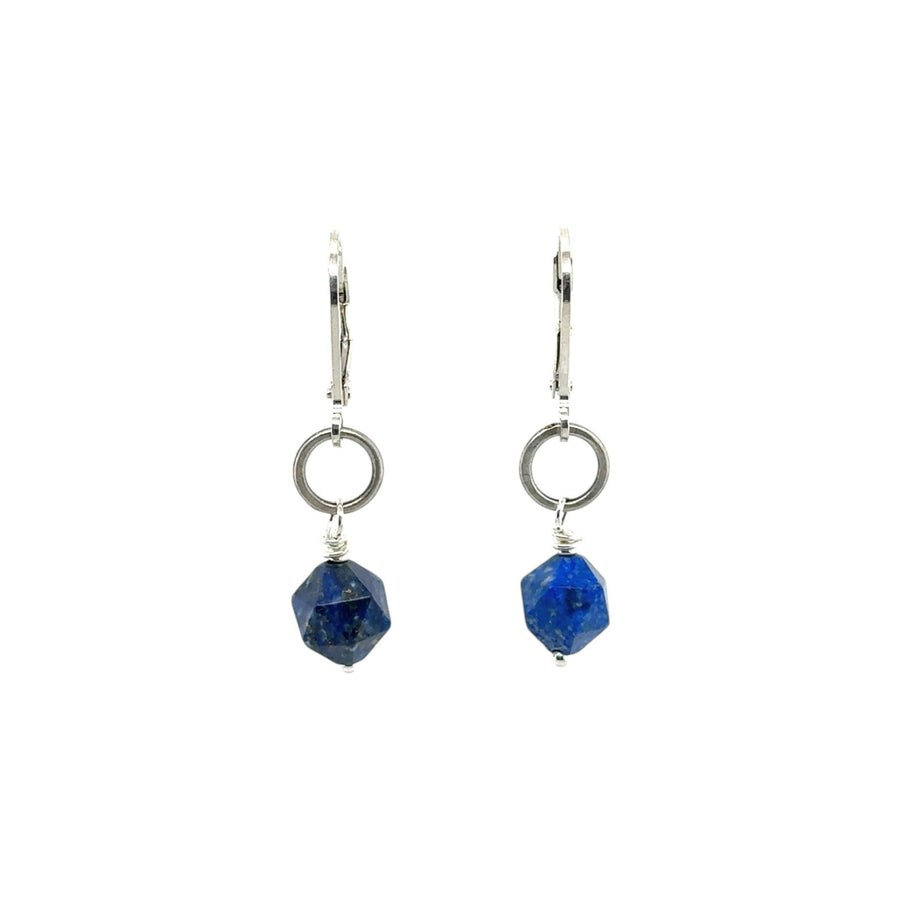 Earrings - Sodalite - Tiny