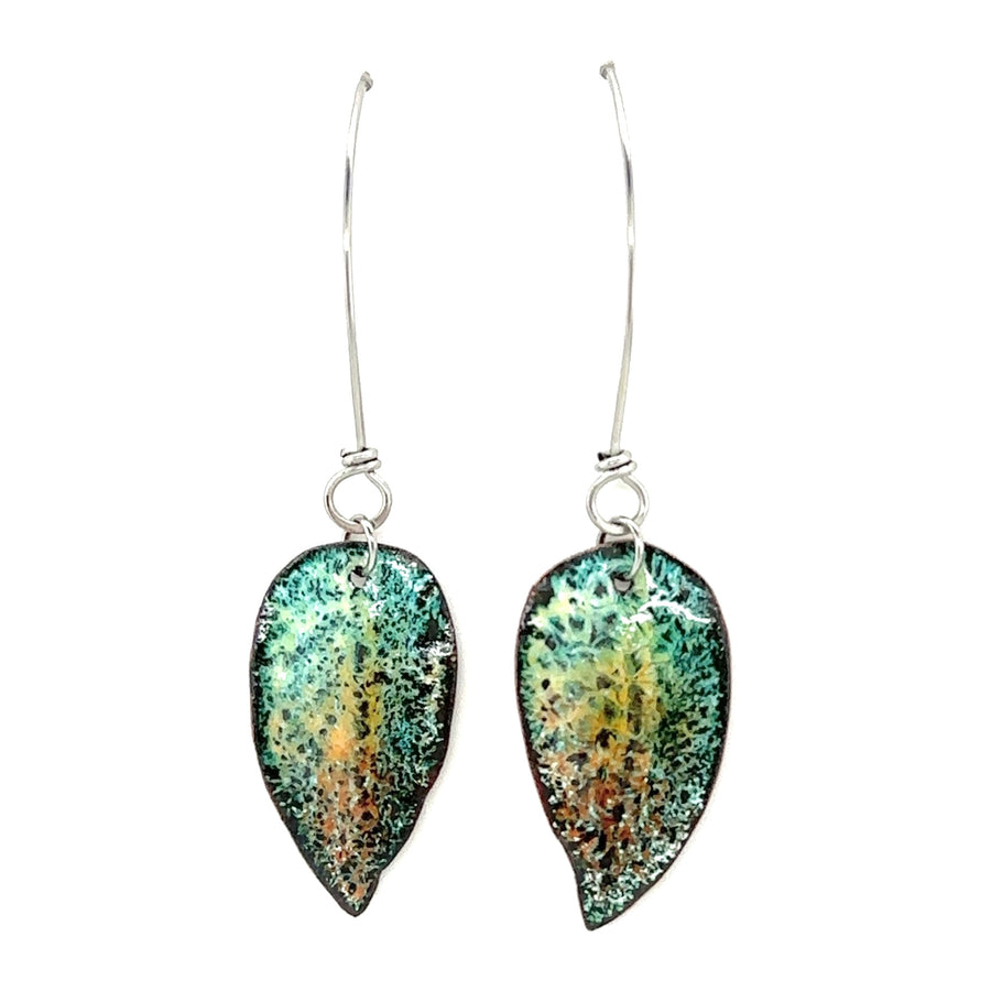 Changing Color Leaf Earrings