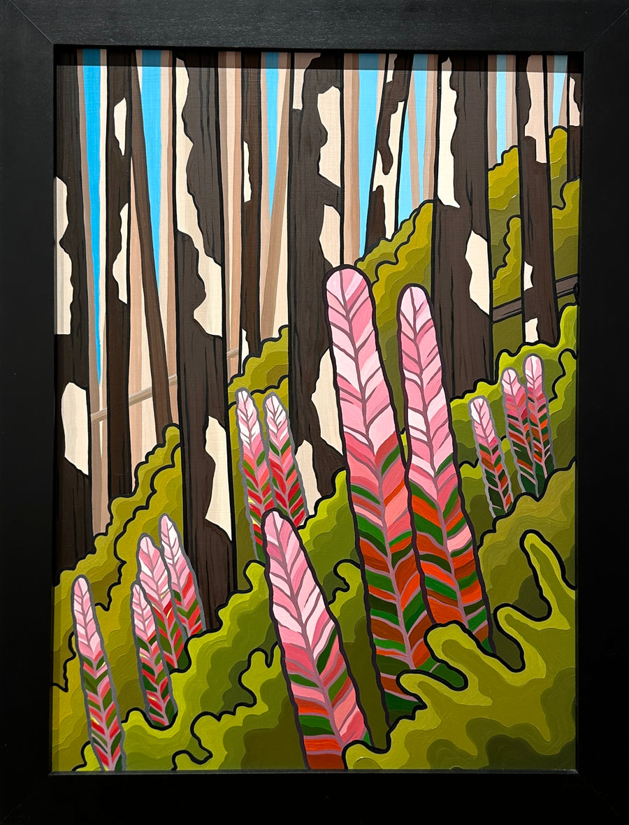 Fireweed and the Burn - Original Painting