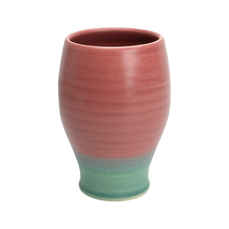 Thumb Cup - Cranberry/Green