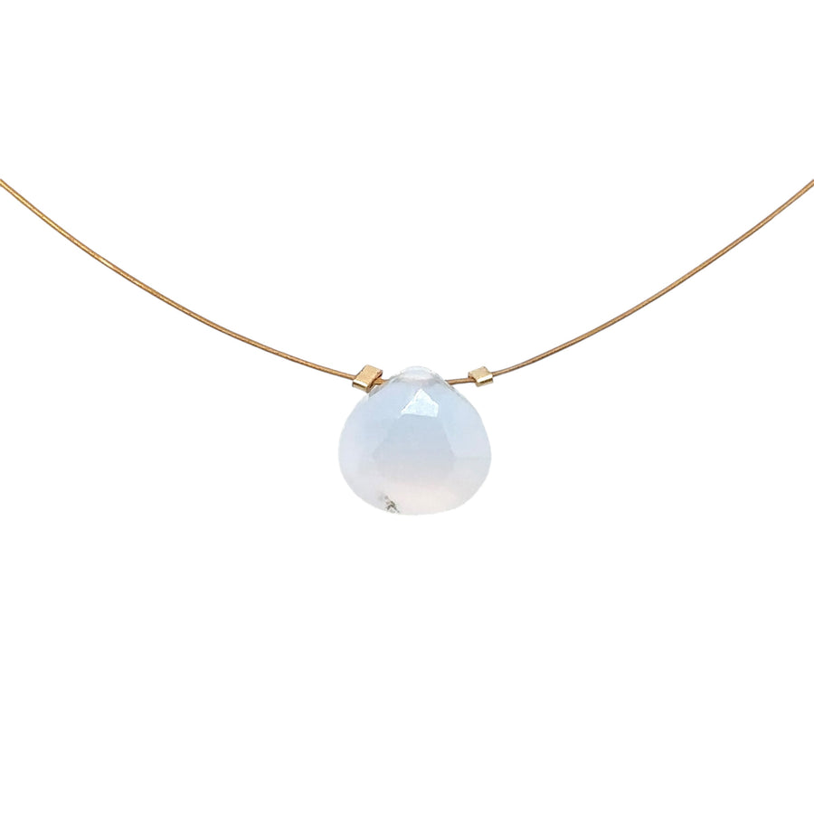 Blue Chalcedony Necklace