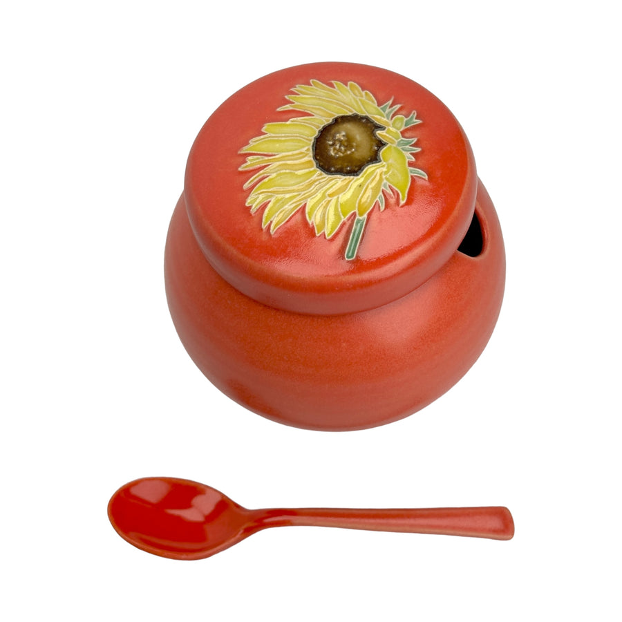 Sugar Bowl - Sunflower - Red